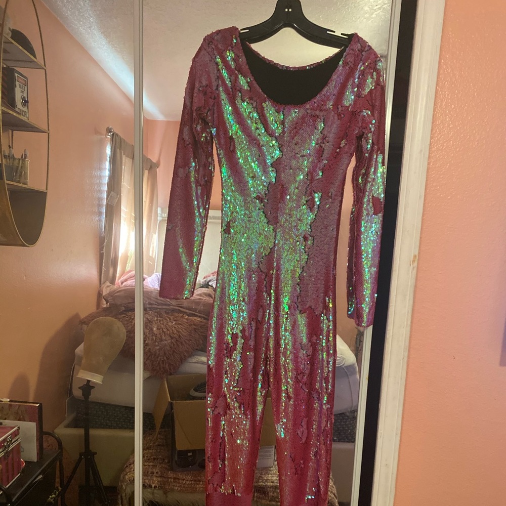 Pink Body Suit Medium